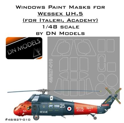 1:48 Windows Paint Masks For Westland Wessex UH.5