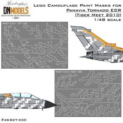 1:48 Paint Masks For Tiger Meet 2010 Panavia Tornado ECR Lego Bomber