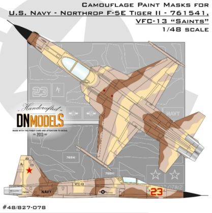 1:48 F-5E VFC-13 Saints Aggressor US NAVY Camouflage Paint Masks