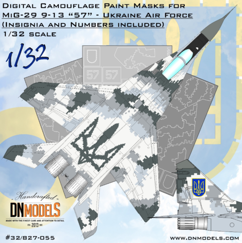 1:32 Digital MiG-29 9-13 Ukraine Air Force