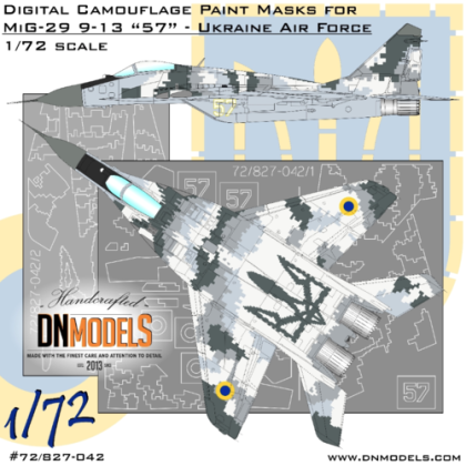 1:72 Digital MiG-29 9-13 Ukraine Air Force