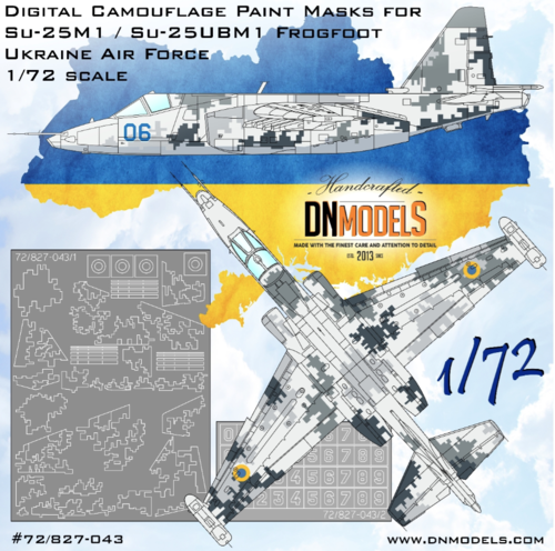 1:72 Digital Su-25M1 Frogfoot Ukraine