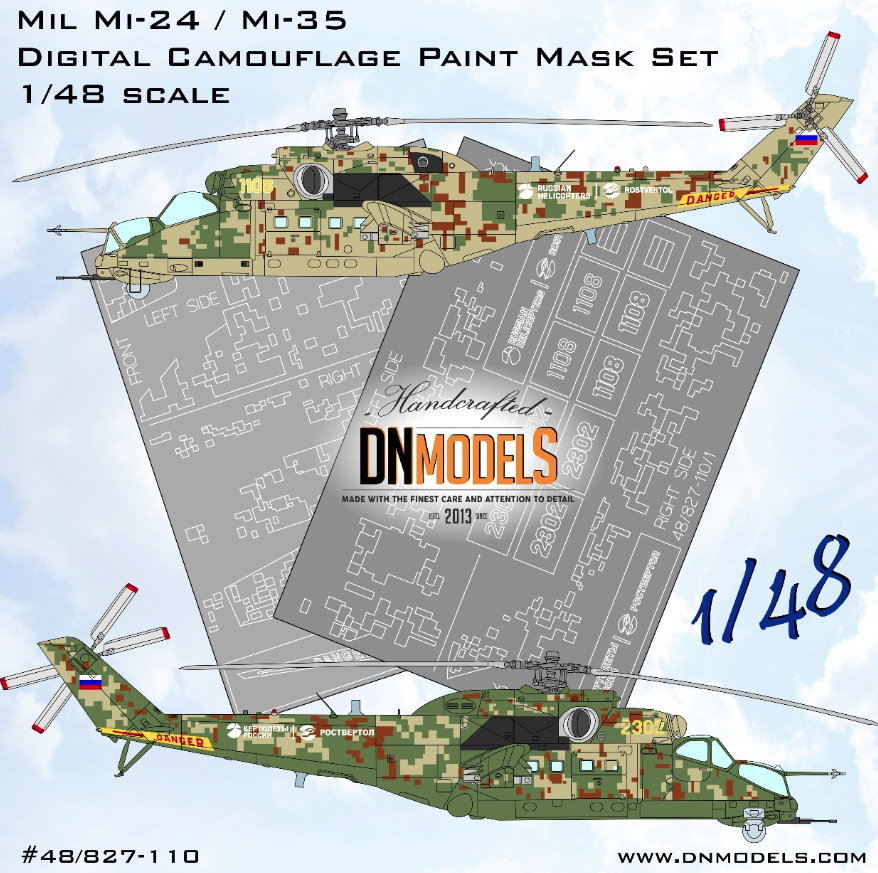 1:48 Mil Mi-24 / Mi-35 Digital Camouflage