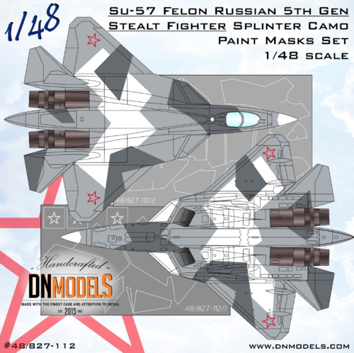 1:48 Su-57 Felon Splinter Camo