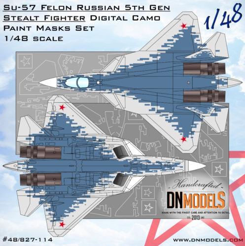 1:48 Su-57 Felon Digital Camo