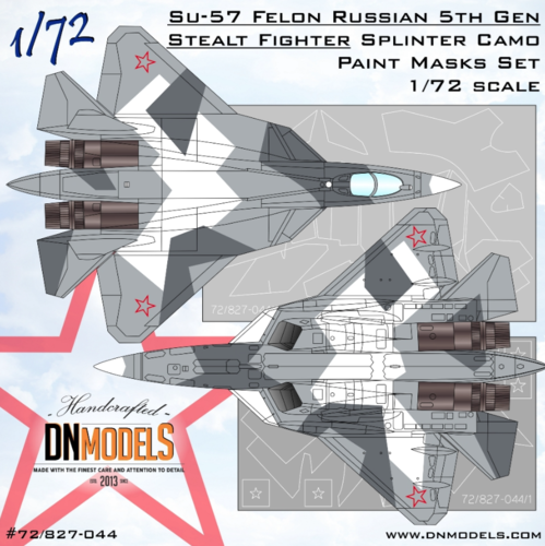 1:72 Su-57 Felon Splinter Camo