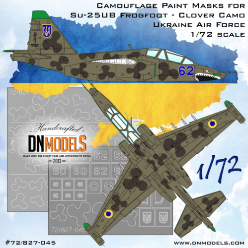 1:72 Su-25UB Frogfoot Ukrainian Clover Camouflage