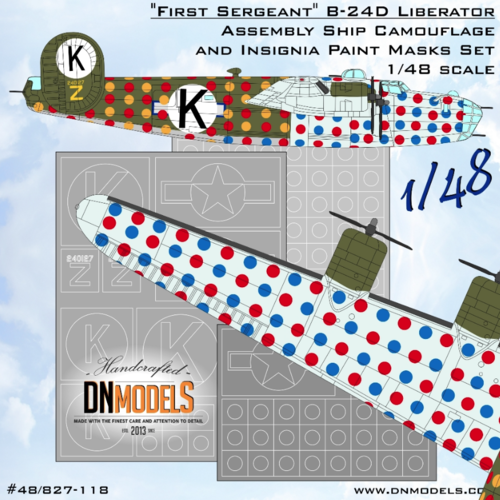 1:48 Assembly Ship B-24D Liberator First Sergeant