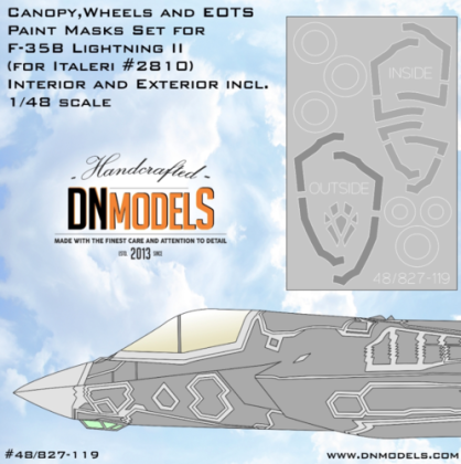 1:48 F-35B Canopy and Wheels