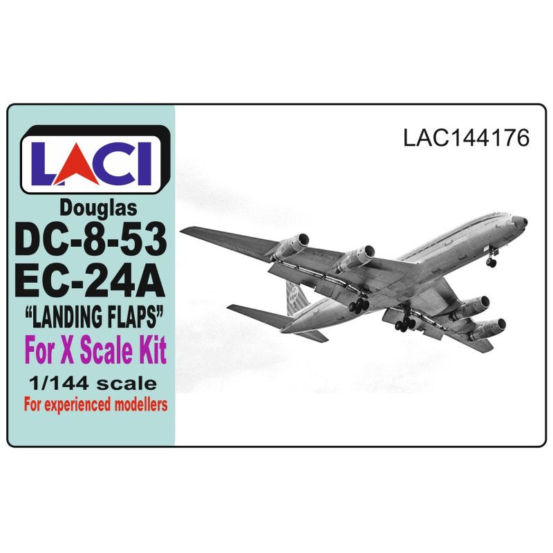 1:144 DC-8-53 & EC-24A Flaps for XScale Kit