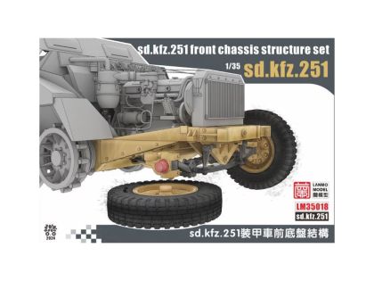 1:35 Sd.kfz.251 Front Chassis Structure se