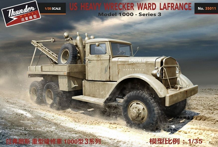 1:35 Ward LaFrance M1000 Series 3 - US Heavy Military Recovery Truck