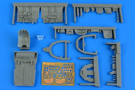 1:32 Macchi C.205V serie I cockpit set