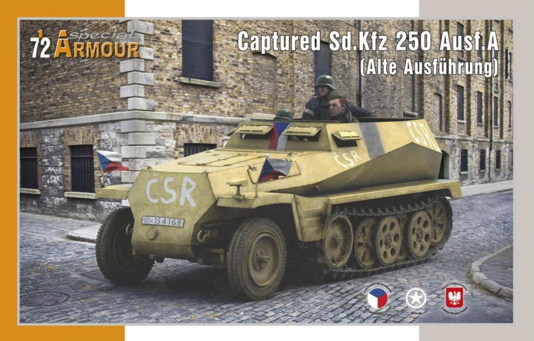 1:72 Captured Sd.Kfz 250 Ausf.A (Alte Ausführung)