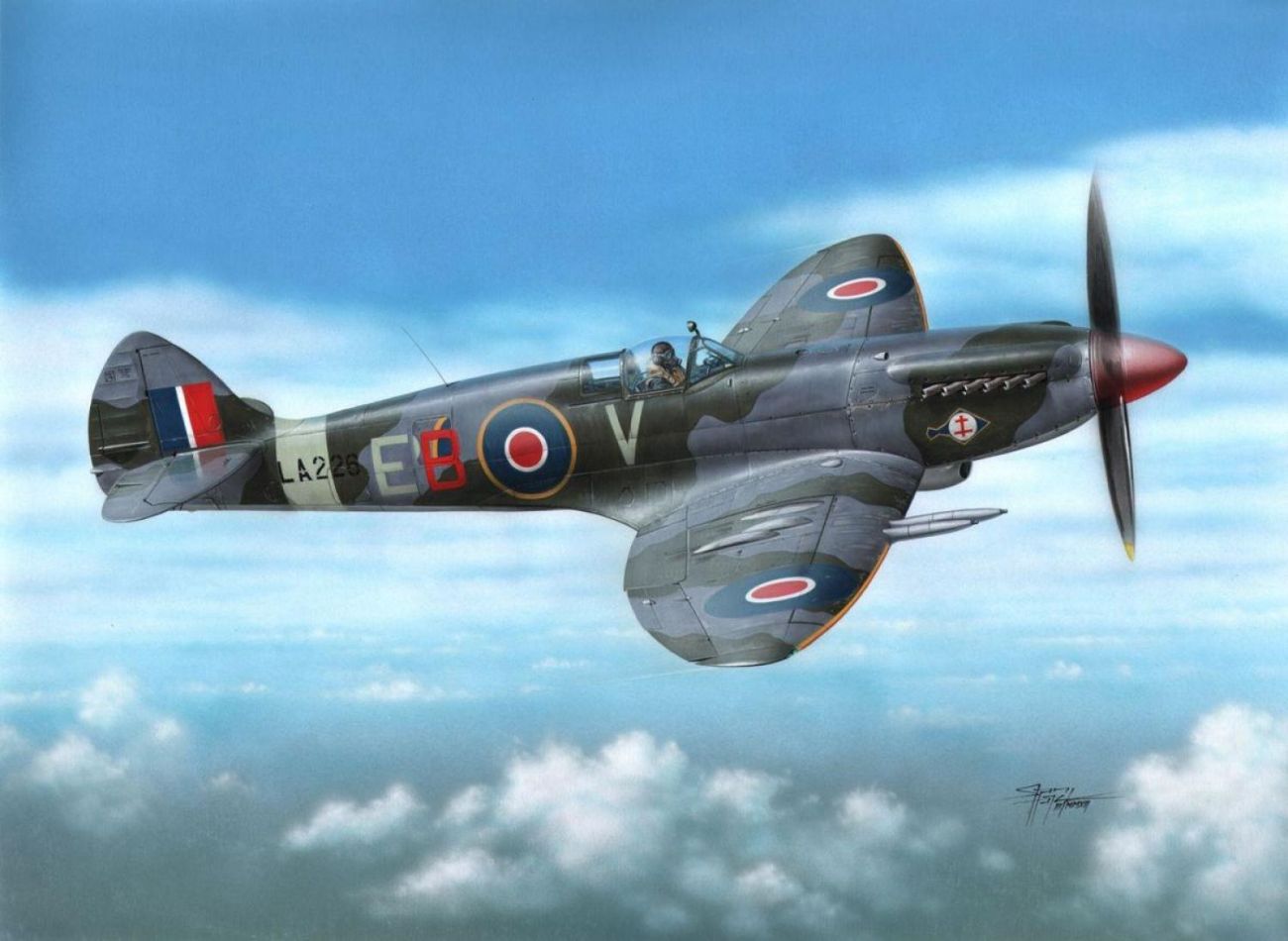 1:72 Spitfire F Mk.21 Post War Service