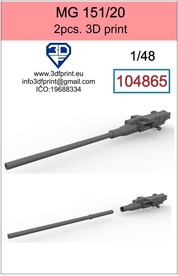 1:48 MG 151/20 2.pcs