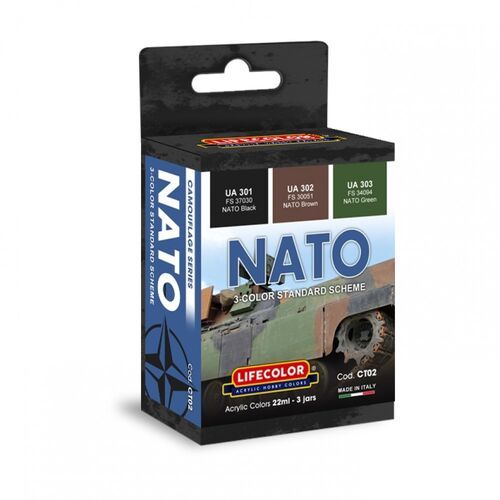 CT02 NATO Standard Scheme - CAMOUFLAGE SET