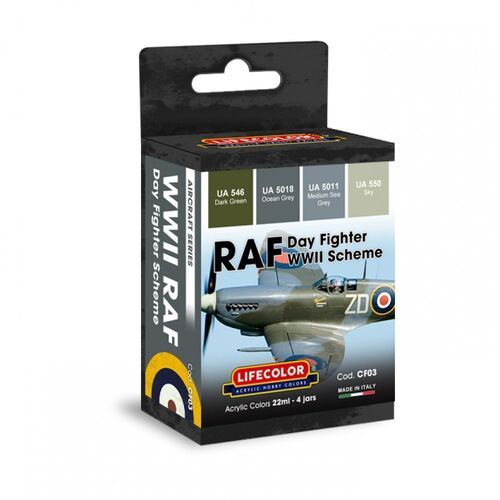 CF03 RAF Day Fighter WWII Scheme - Camouflage Set
