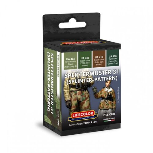 CF08 Splittermuster Splinter Camo - CAMOUFLAGE SET