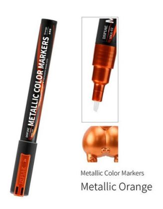 MKA-02 Super Metallic Color Marker Orange