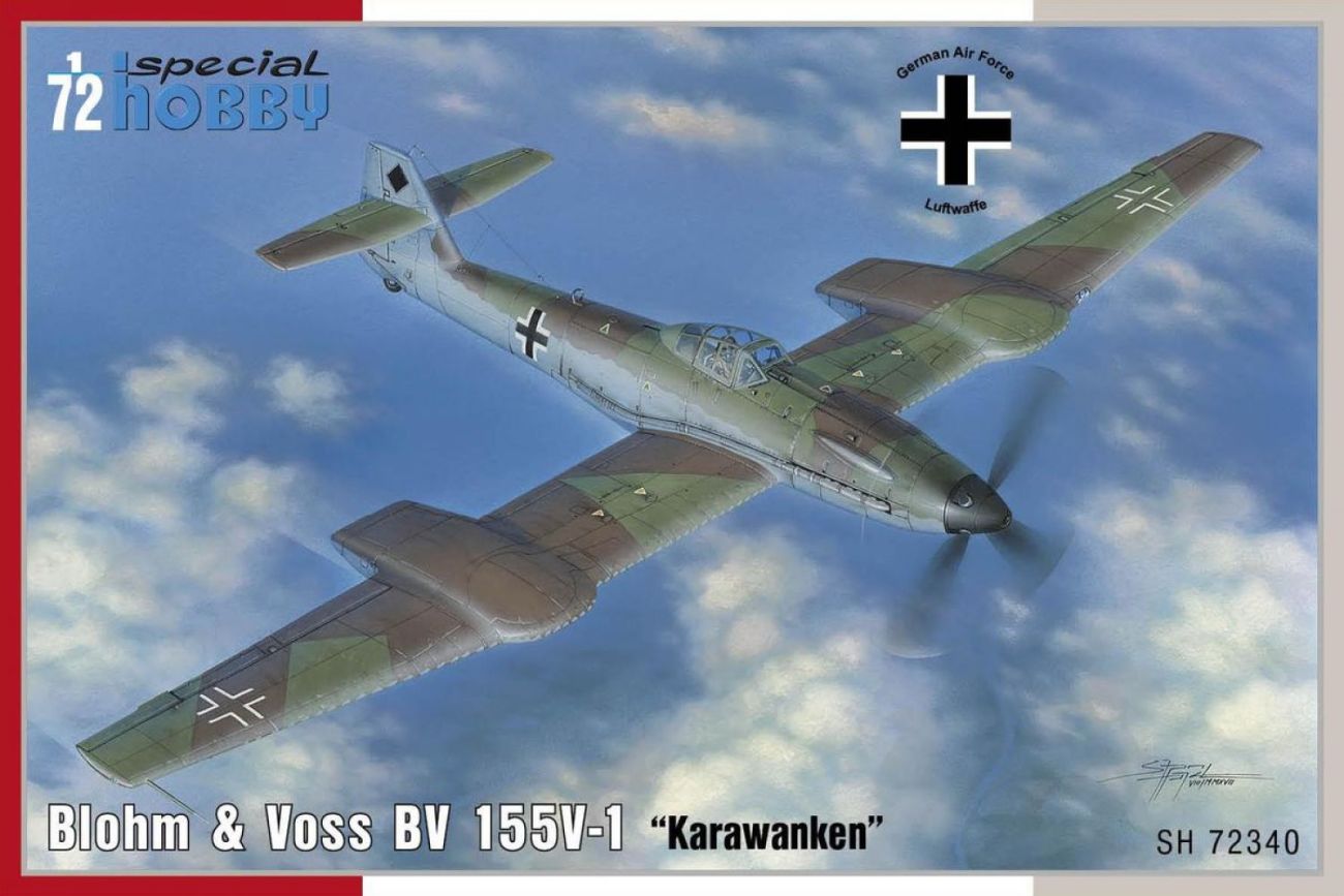 1:72 Blohm & Voss BV 155V-1