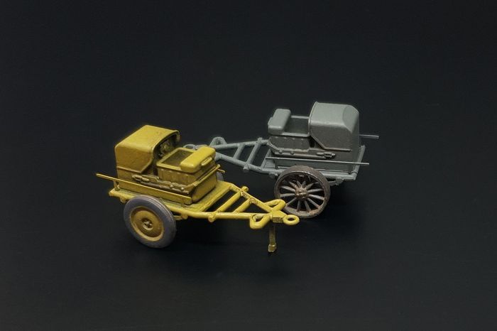 1:87 Anlasswagen - Luftwaffe Aircraft Starter Cart (2pcs)