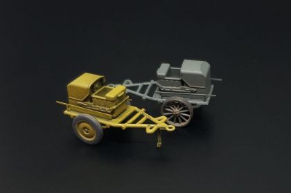 1:87 Anlasswagen - Luftwaffe Aircraft Starter Cart (2pcs)