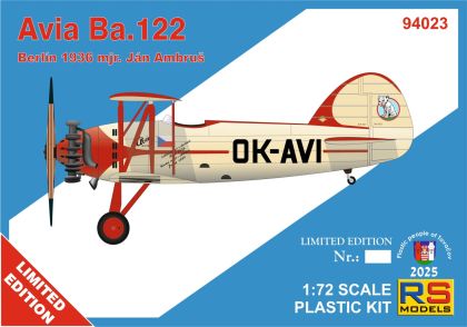 1:72 Avia Ba.122 Berlin 1936