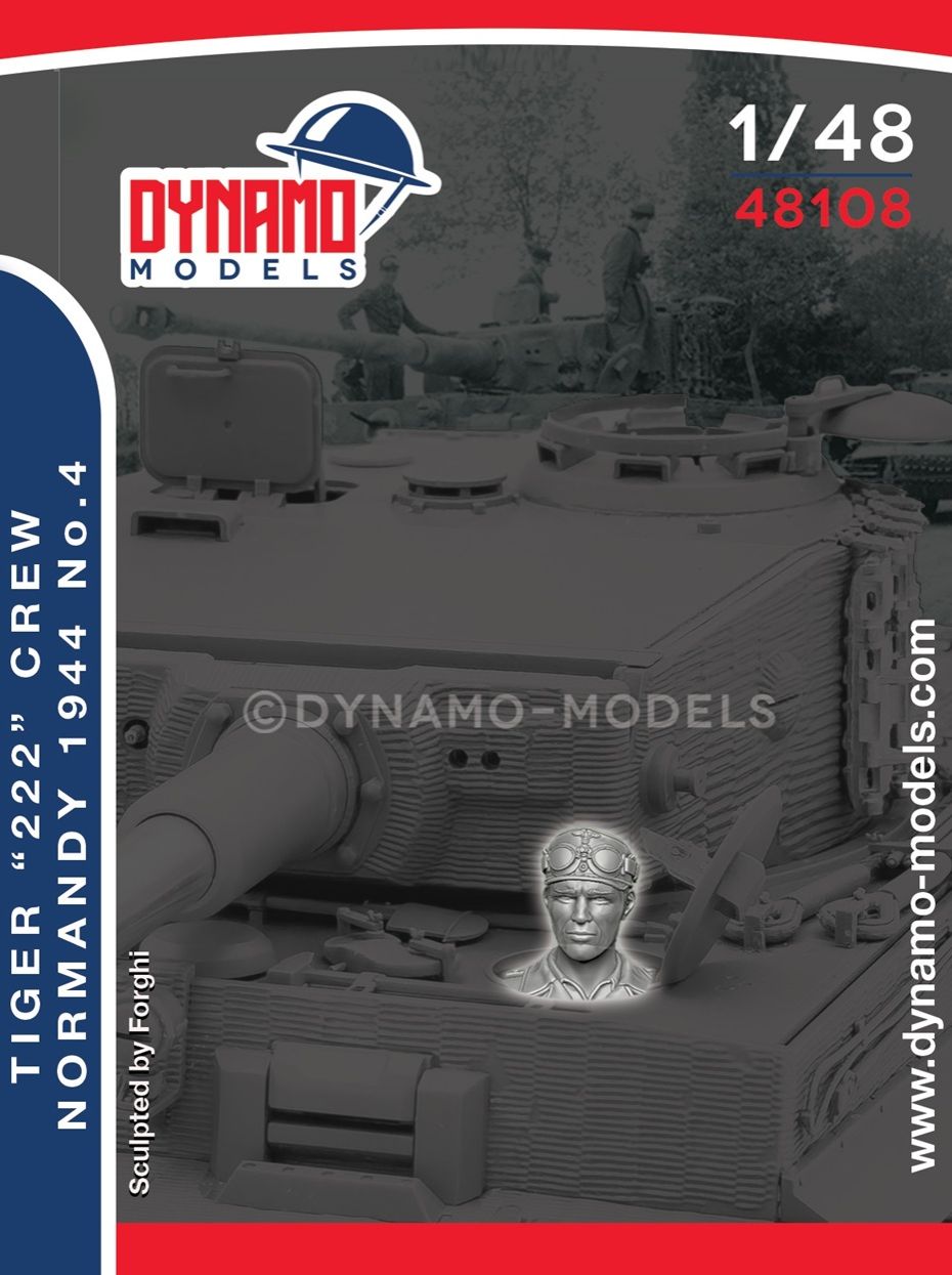 1:48 Tiger 222 Crew Normandy 1944 No.4 WSS