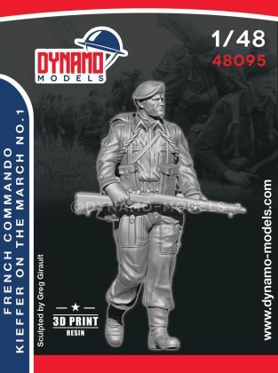 1:48 French Commando Kieffer Marching No.1