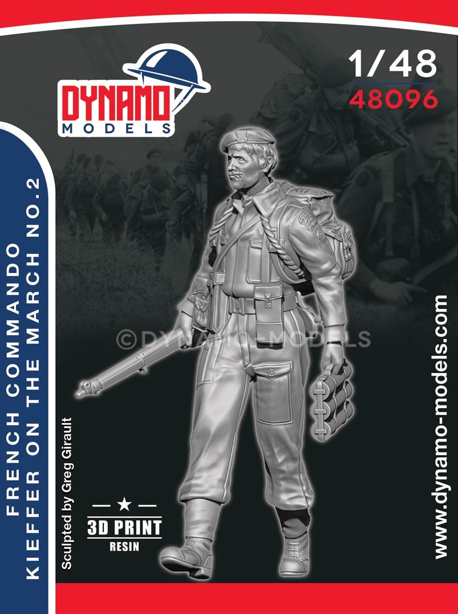 1:48 French Commando Kieffer Marching No.2