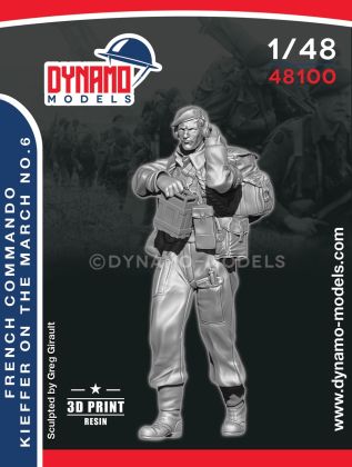 1:48 French Commando Kieffer Marching No.6