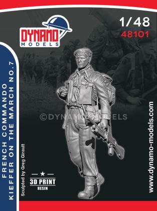 1:48 French Commando Kieffer Marching No.7