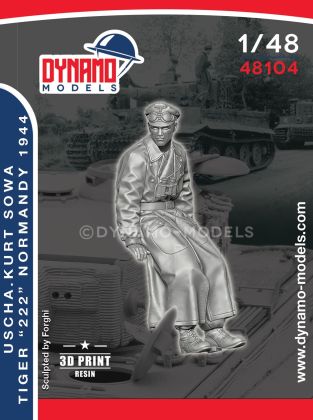 1:48 Uscha Kurt Sowa Tiger 222 Crew Normandy 1944 No.1 – WSS