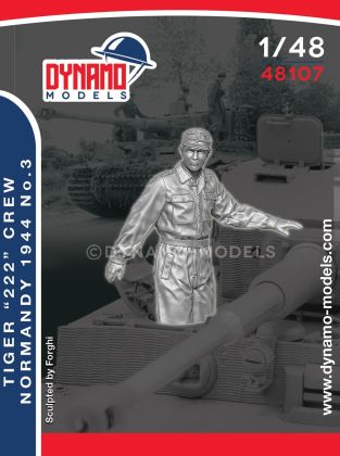 1:48 Tiger 222 Crew Normandy 1944 No.3 – WSS