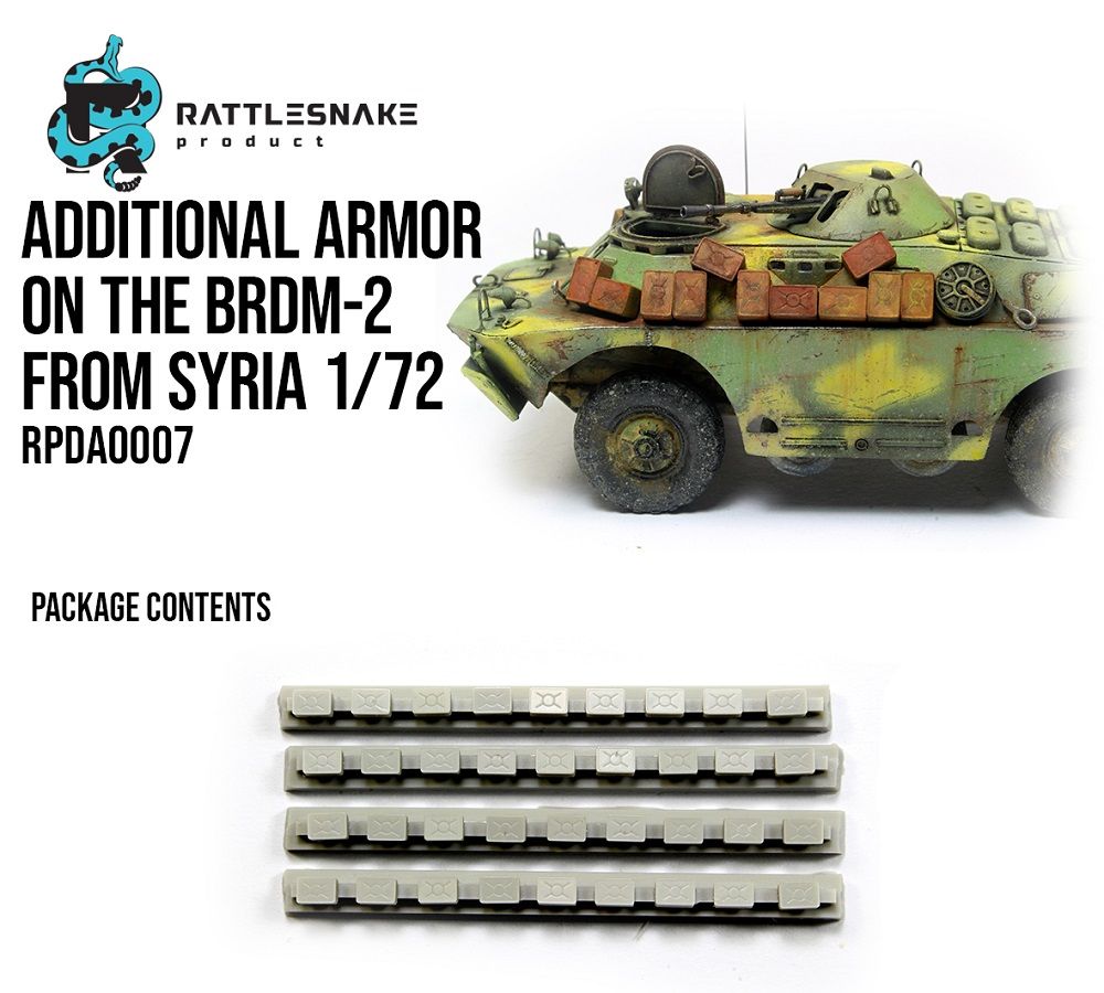 1:72 Additional armor on the BRDM-2 from Syria