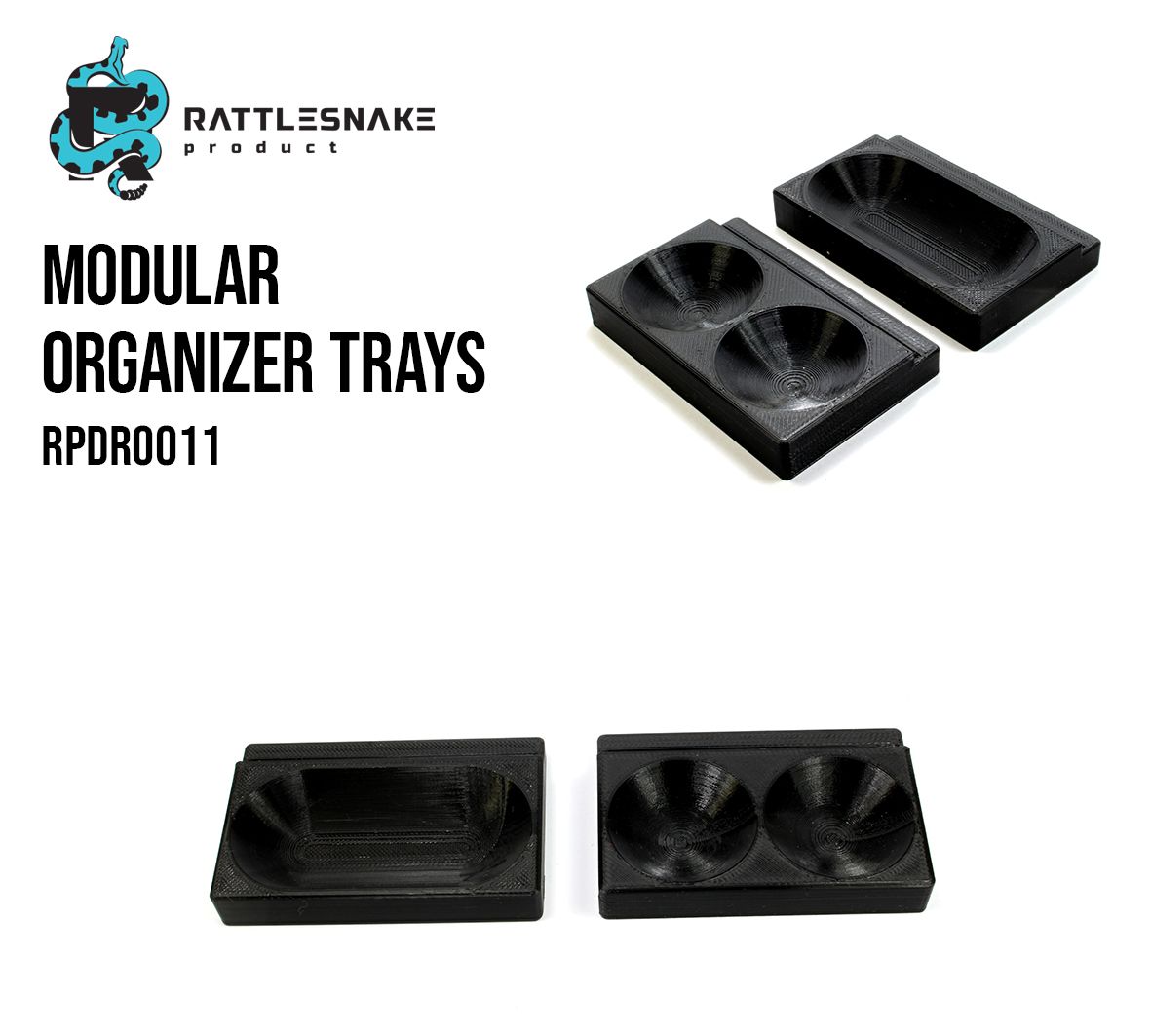 Modular organizer trays