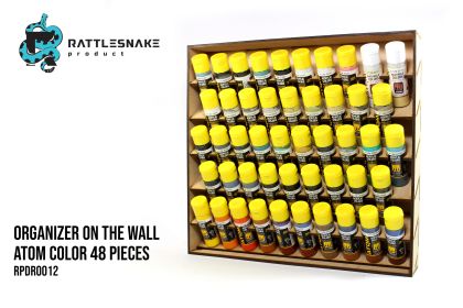 Organizer on the wall Atom color 48 pieces
