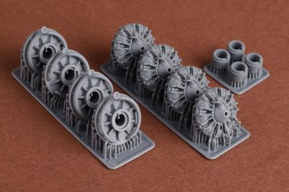 1:72 B-17G/Mk.III engine set for Airfix kit