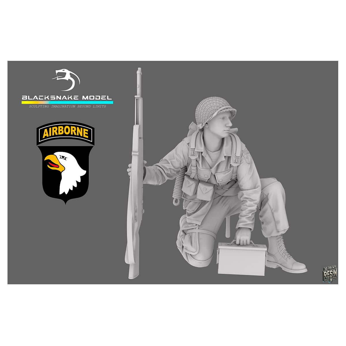 1:35 Assist Gunner 101st Airborne Soldier 17