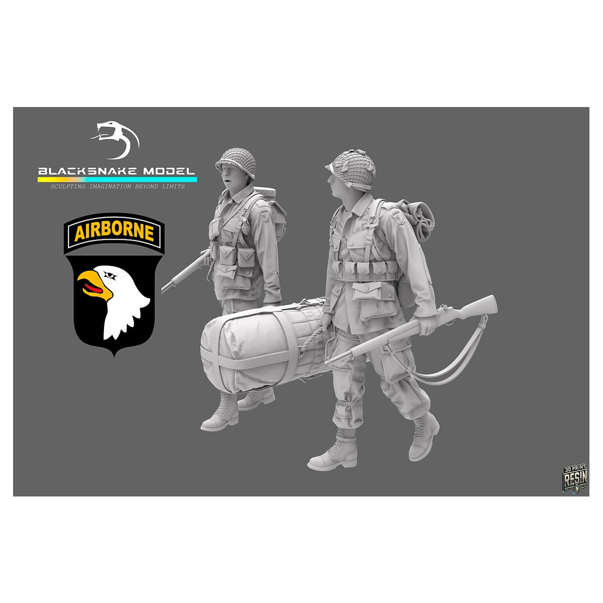 1:35 101st Airborne Soldier (10 -11)