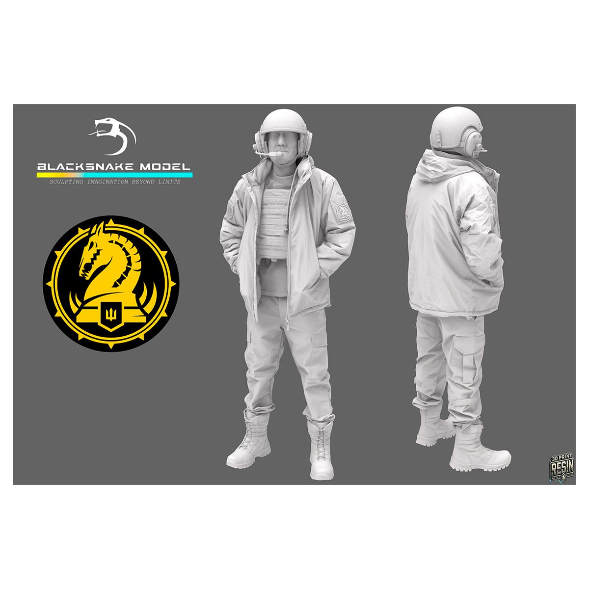 1:35 Ukrainian Bradley Crewman – 47th Mechanized Brigade