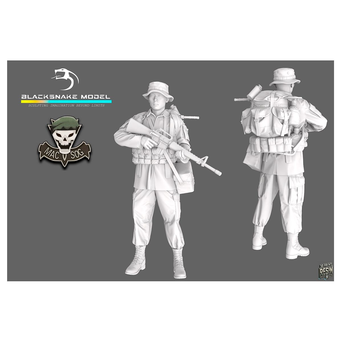 1:35 MACV SOG Soldier Vietnam 03