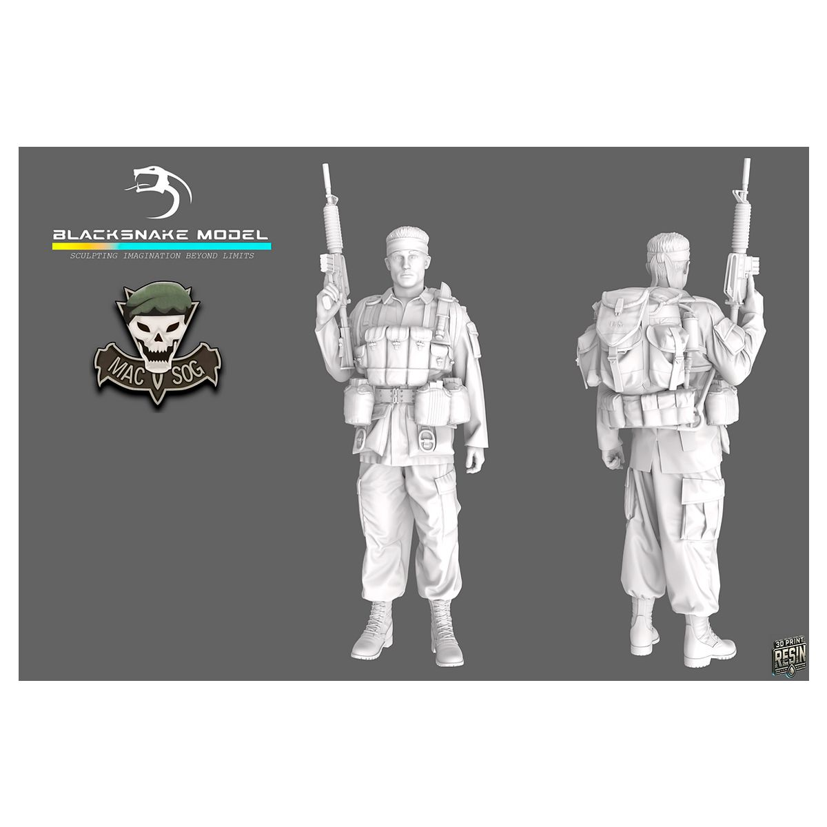 1:35 MACV SOG Soldier Vietnam 04