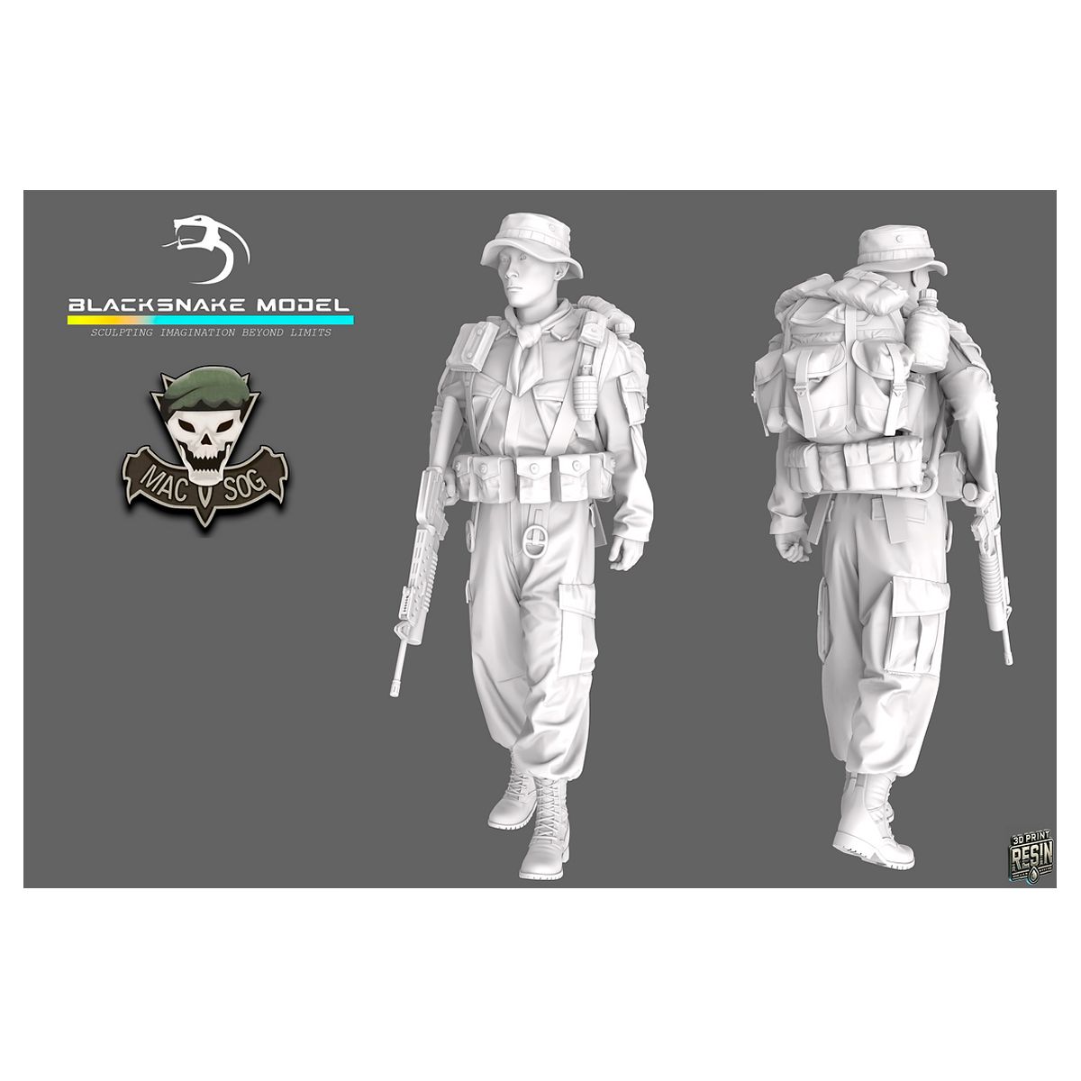 1:35 MACV SOG Soldier Vietnam 05