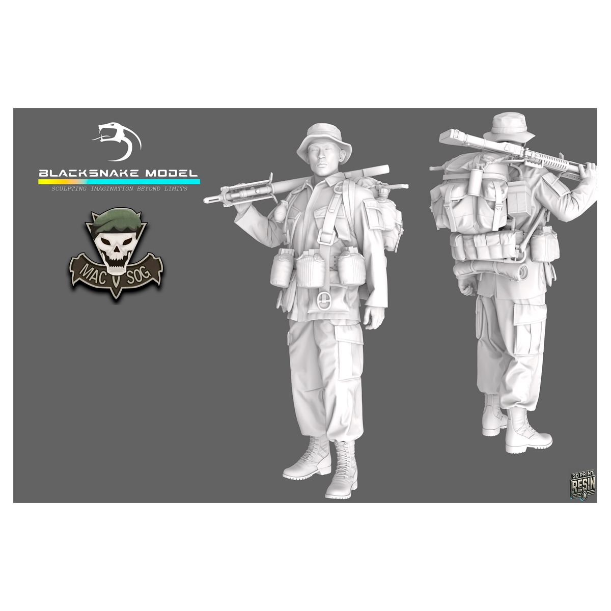 1:35 MACV SOG Soldier Vietnam 06