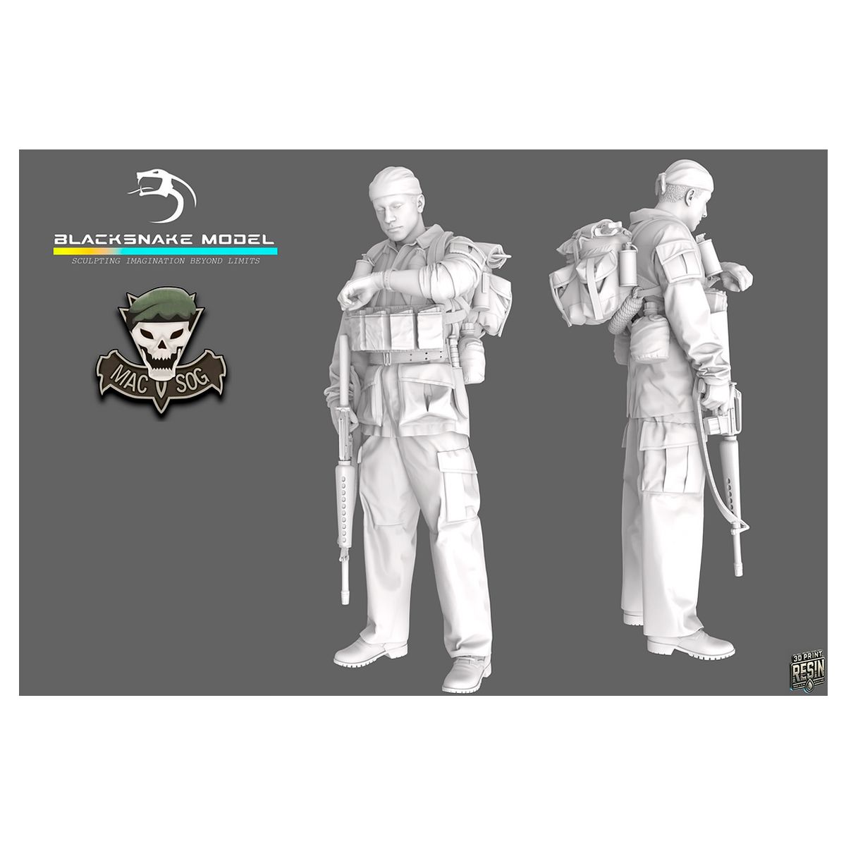 1:35 MACV SOG Soldier Vietnam 09