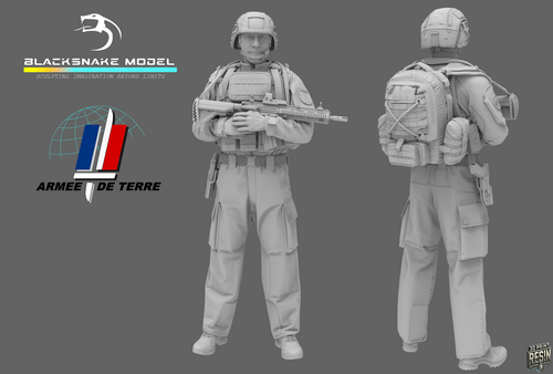 1:35 French Soldier 07