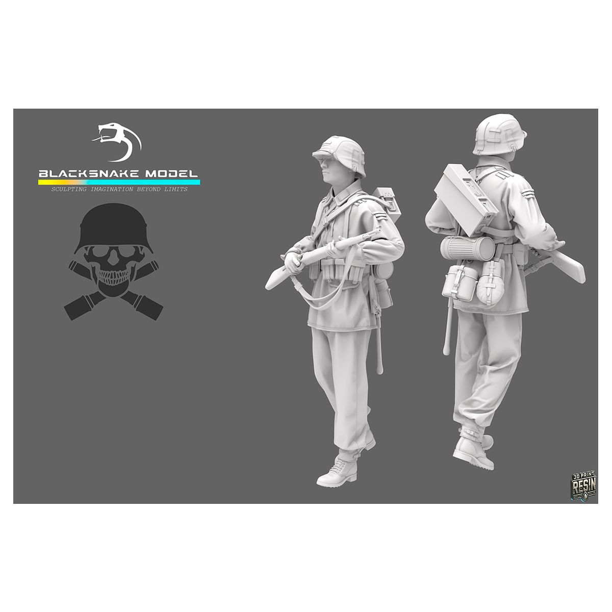 1:35 German Waffen Soldier 07