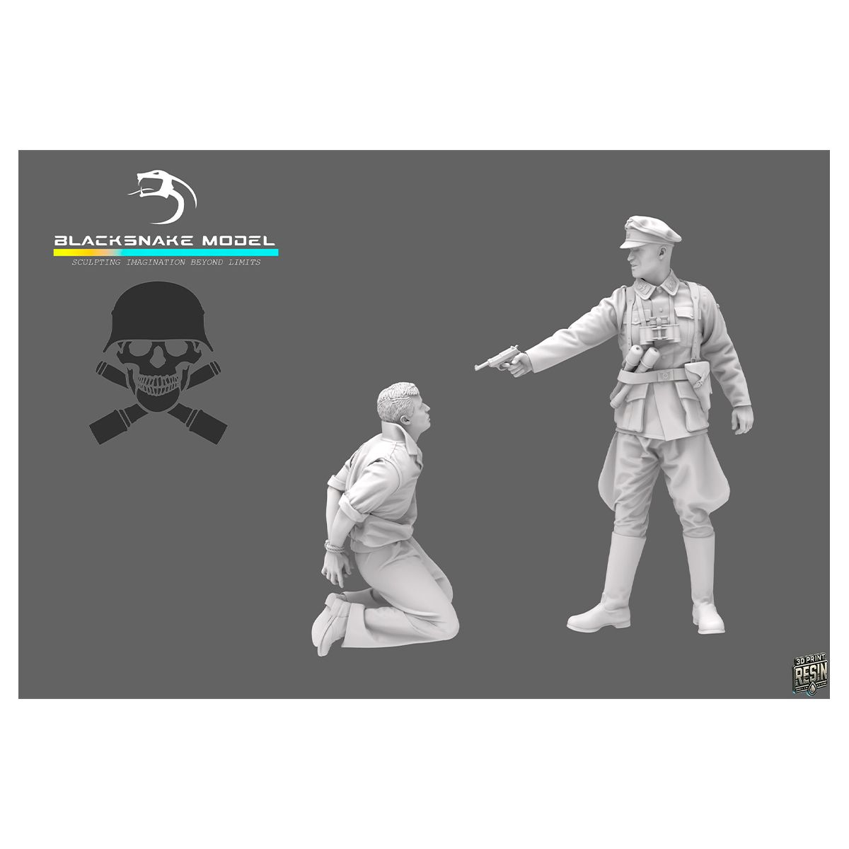 1:35 German Waffen Soldier Execution Set